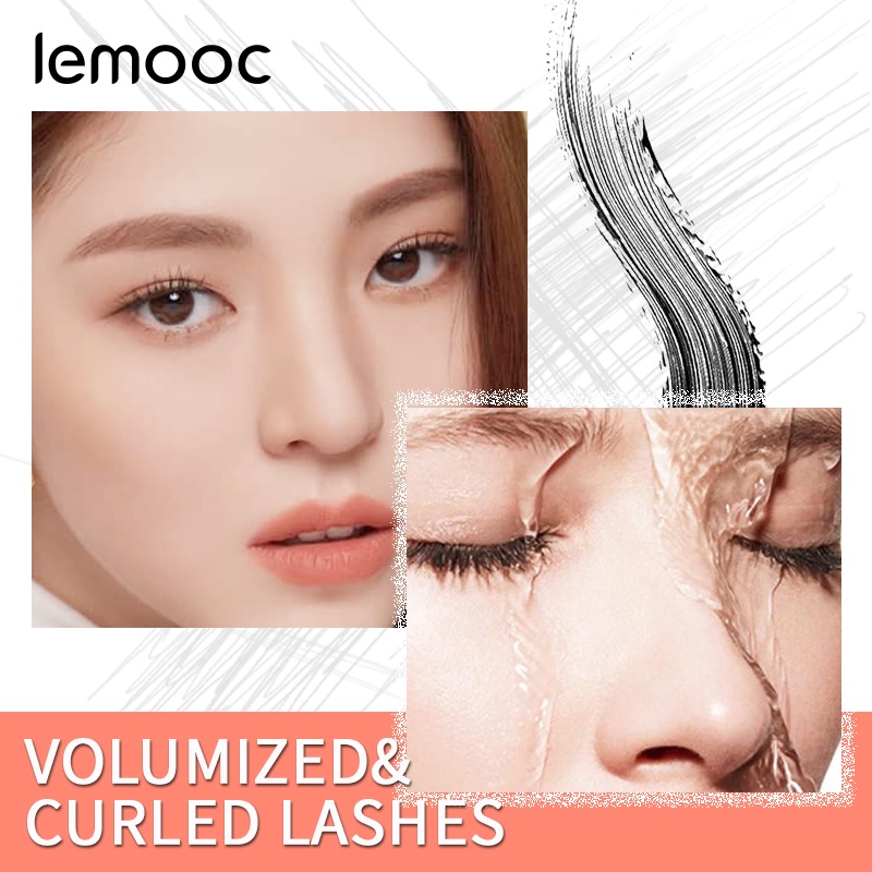 [Hàng mới về] Mascara chải dài lông mi LEMOOC chống thấm nước lâu trôi dành cho trang điểm