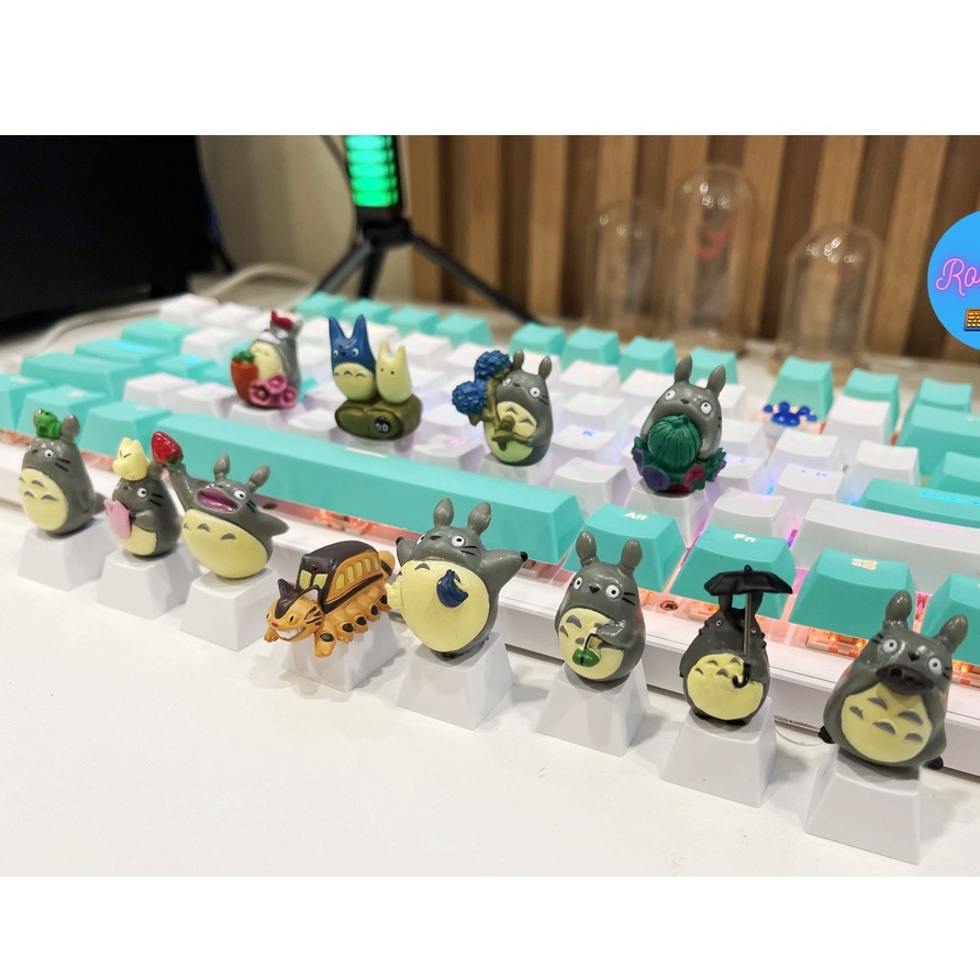 Keycap lẻ Phím Lẻ Totoro Huyền Thoại Ghibli Siêu Đẹp R4 ABS