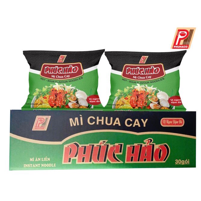 Mì Chua Cay Phúc Hảo - 30 gói - 65 gr | BigBuy360 - bigbuy360.vn