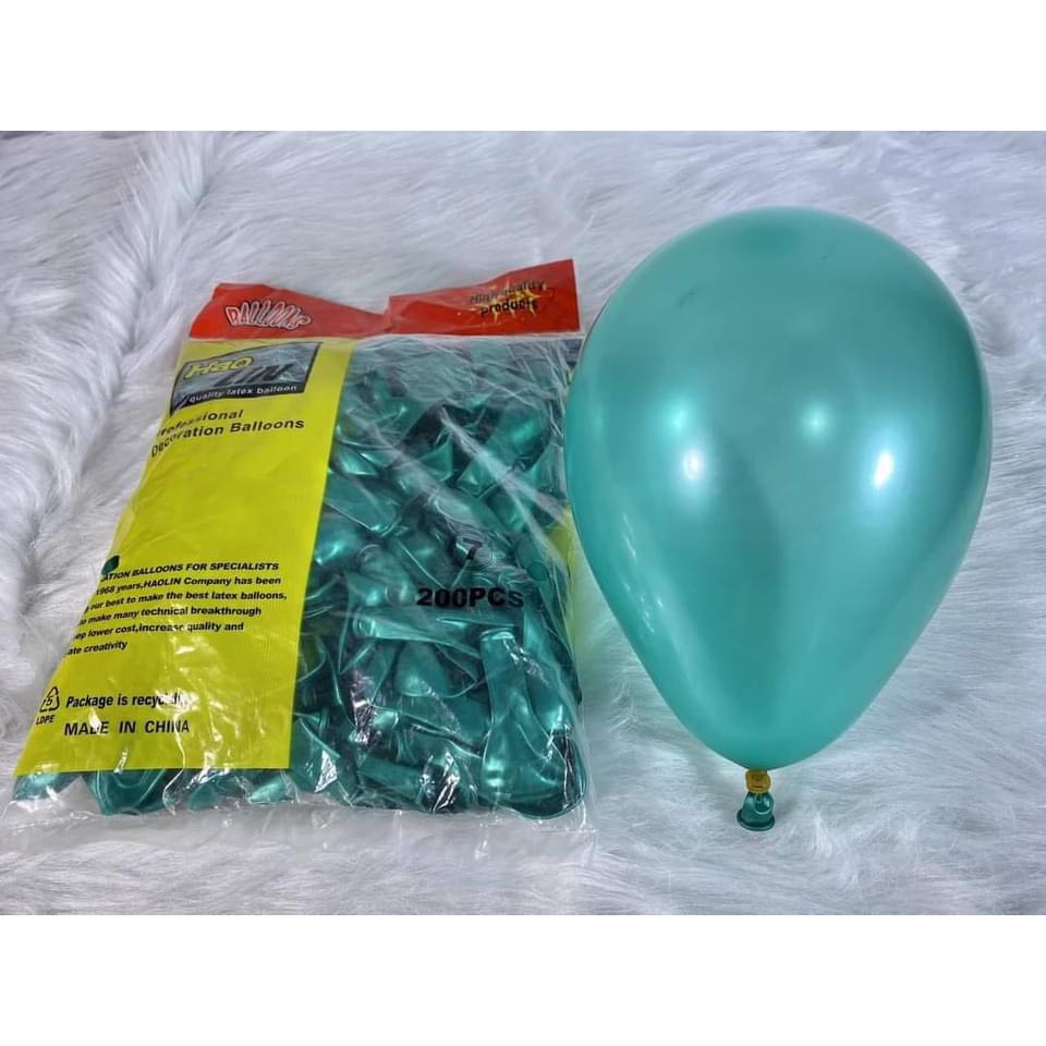 Đổ Sỉ Gói 100 Quả Bóng Bay Nhũ 10 inch 28cm Trang Trí Sinh Nhật - Trang Trí Phòng Cưới