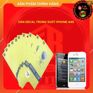 DÁN DẺO NANO MÀN HÌNH IP 4/4GS THANH LÝ TỒN KHO GIÁ RẺ VÔ ĐỊCH
