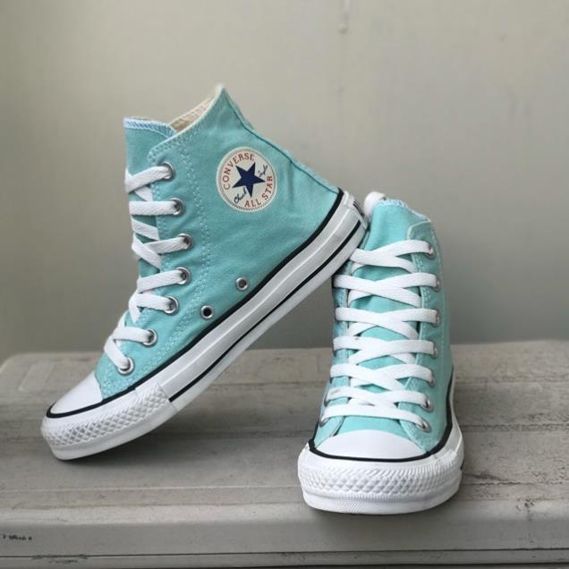 Giày converse 2 hand real màu xanh mint size 35 fix 35.5 💝