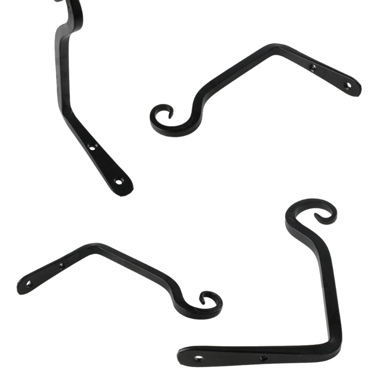 Set 4 Móc Treo Chậu Cây Cảnh / Thức Ăn Cho Chim Cảnh Gắn Tường Tiện Dụng