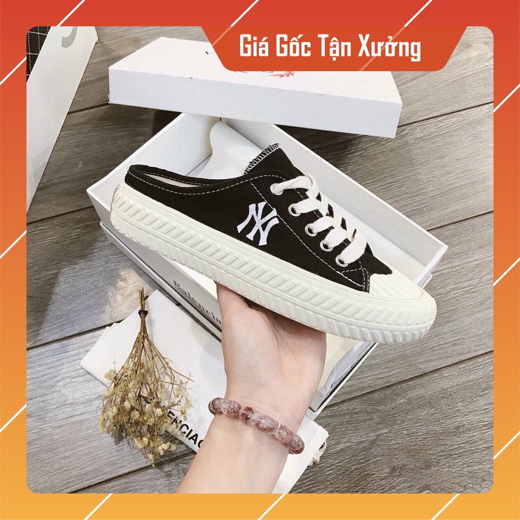 [Giá tại xưởng] Giày thể thao NY đạp gót sneaker nữ, giày sục hot 2021