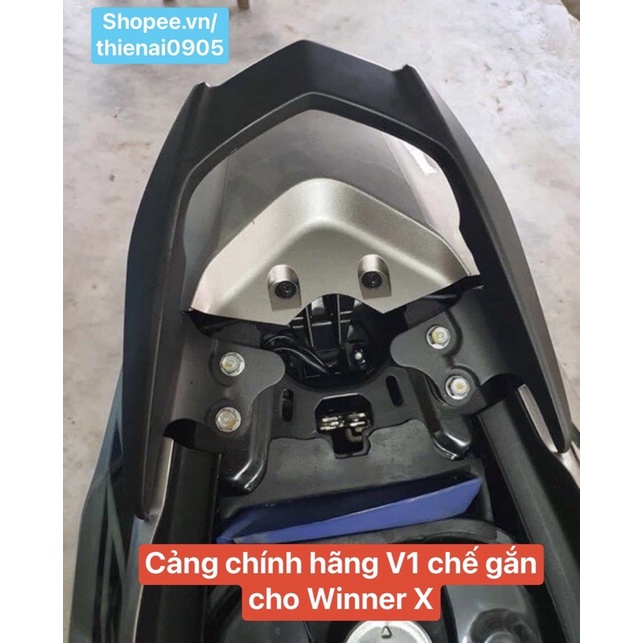 Cảng V1 chế gắn cho Winner X (mài sẵn+pát), cảng sau Winner X