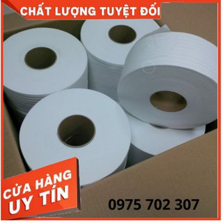10 CUỘN GIẤY VỆ SINH [CAO CẤP] GIẤY CUỘN LỚN CÔNG NGHIỆP 700G
