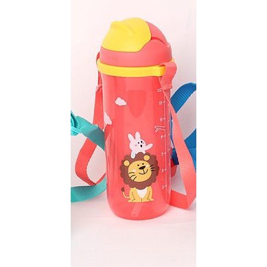 Bình nước cho bé cho trẻ có dây đeo và ống hút Kids Printable Straw Tumbler 500ml Tupperware