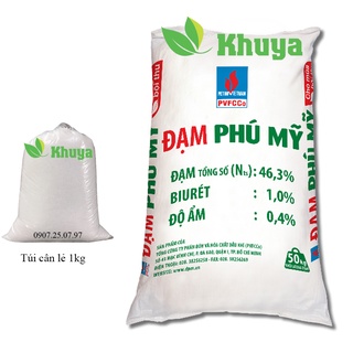 1kg cân lẻ phân bón urea đạm phú mỹ - phân lạnh