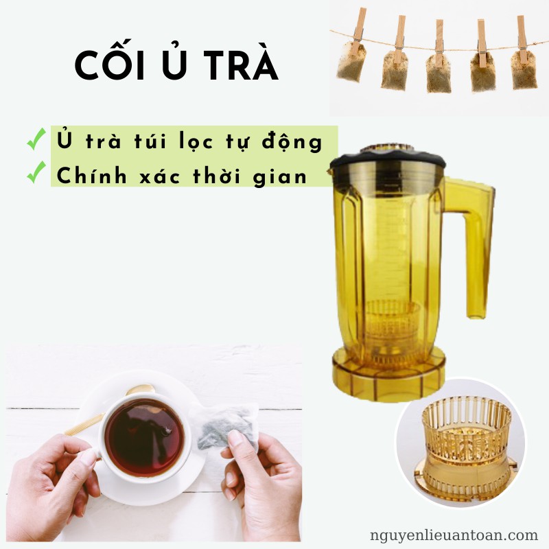 Máy Đảo Trà Eblender ST-816 tặng 3 Cối Đảo-Xay-Ép