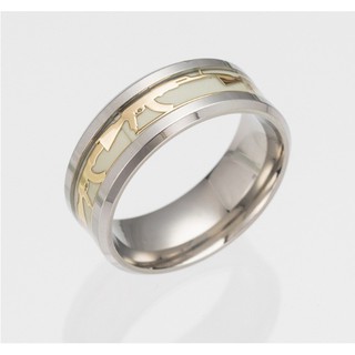 Nhẫn nam dạ quang phát sáng