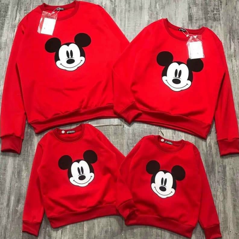 Áo Gia Đình Thu Đông , Đồ Gia Đình Hoodie Đủ Size.