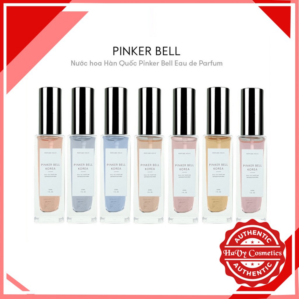 HÀNG CAO CẤP -   Nước Hoa Pinker Bell Korea Eau The Pafum 30ml - Nước hoa bán chạy nhất Hàn