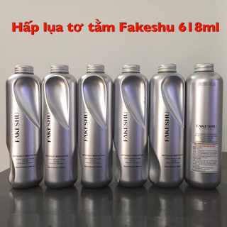 Hấp phủ lụa tơ tằm phục hồi tóc Fakeshu 618ml