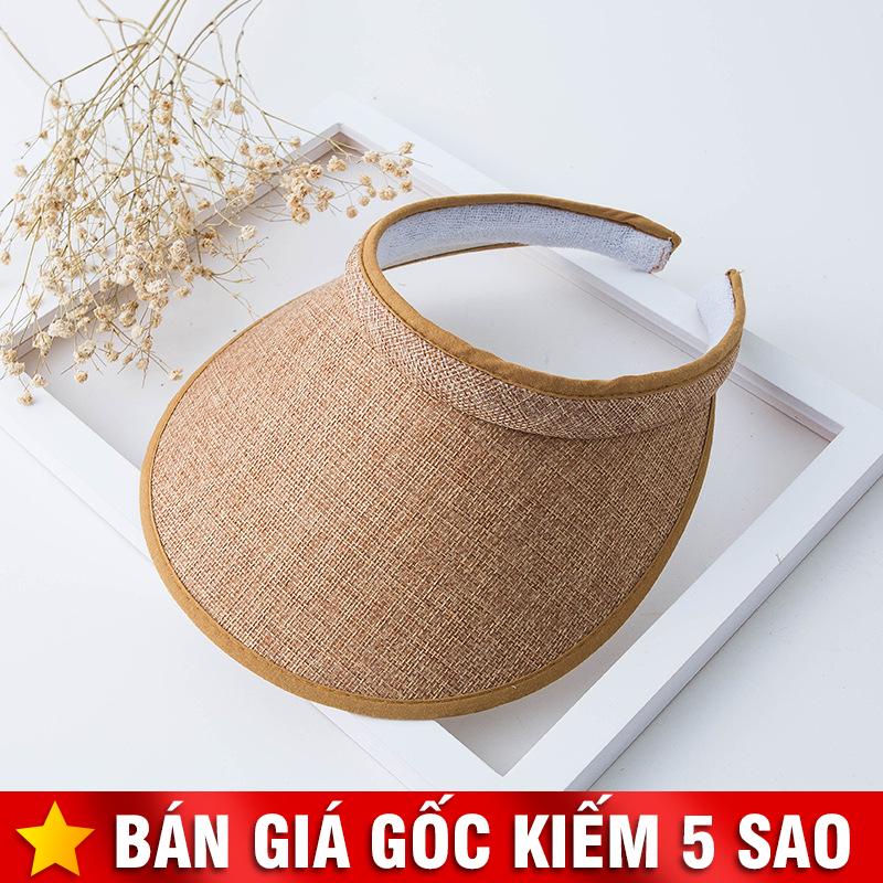 Nón Mũ Hở Đầu Vành Rộng Đi Biển Thanh Lịch P2110