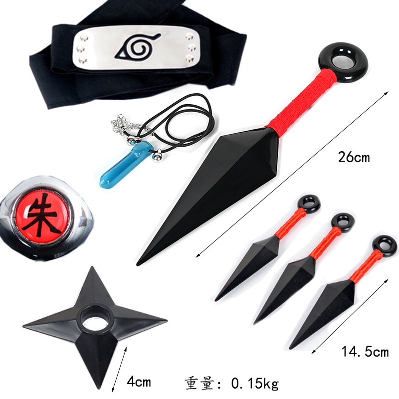 Set 11 Đạo Cụ Bảo Vệ Khi Hóa Trang Nhân Vật Trong Naruto