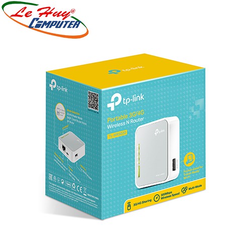 Router Wifi TP Link TL-MR3020 di động chuẩn N 3G/4G