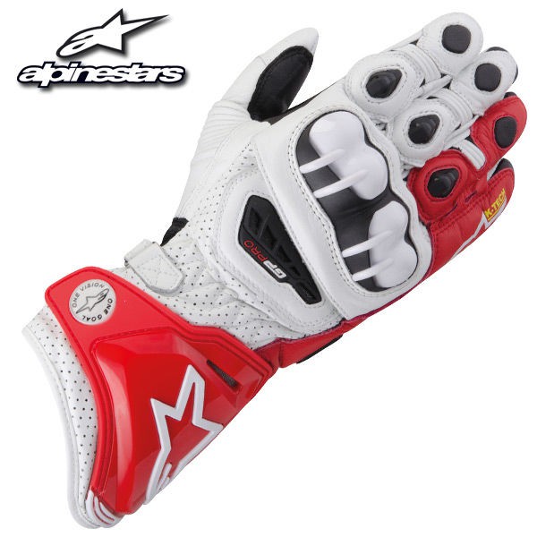 Găng Tay Da Bảo Vệ Khi Chạy Xe Chống Rơi Alpinestars