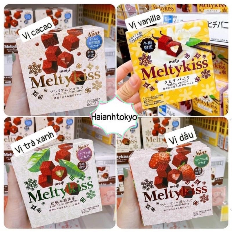 [FREE SHIP] Chocolate Meiji Socola tươi Nhật Meltykiss
