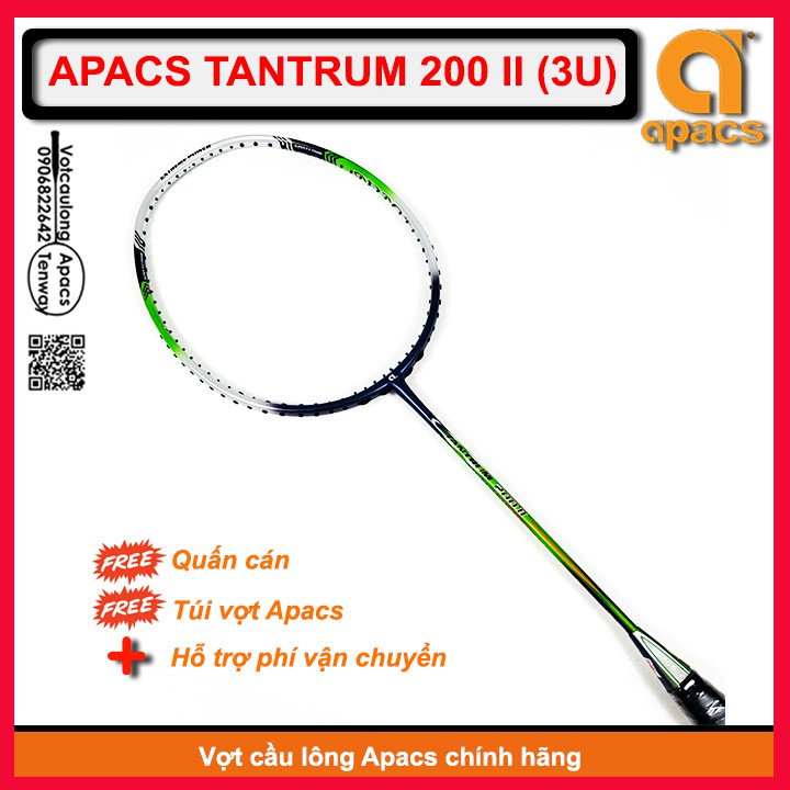 [Vợt cầu lông Apacs Tantrum 200 II - 3U]