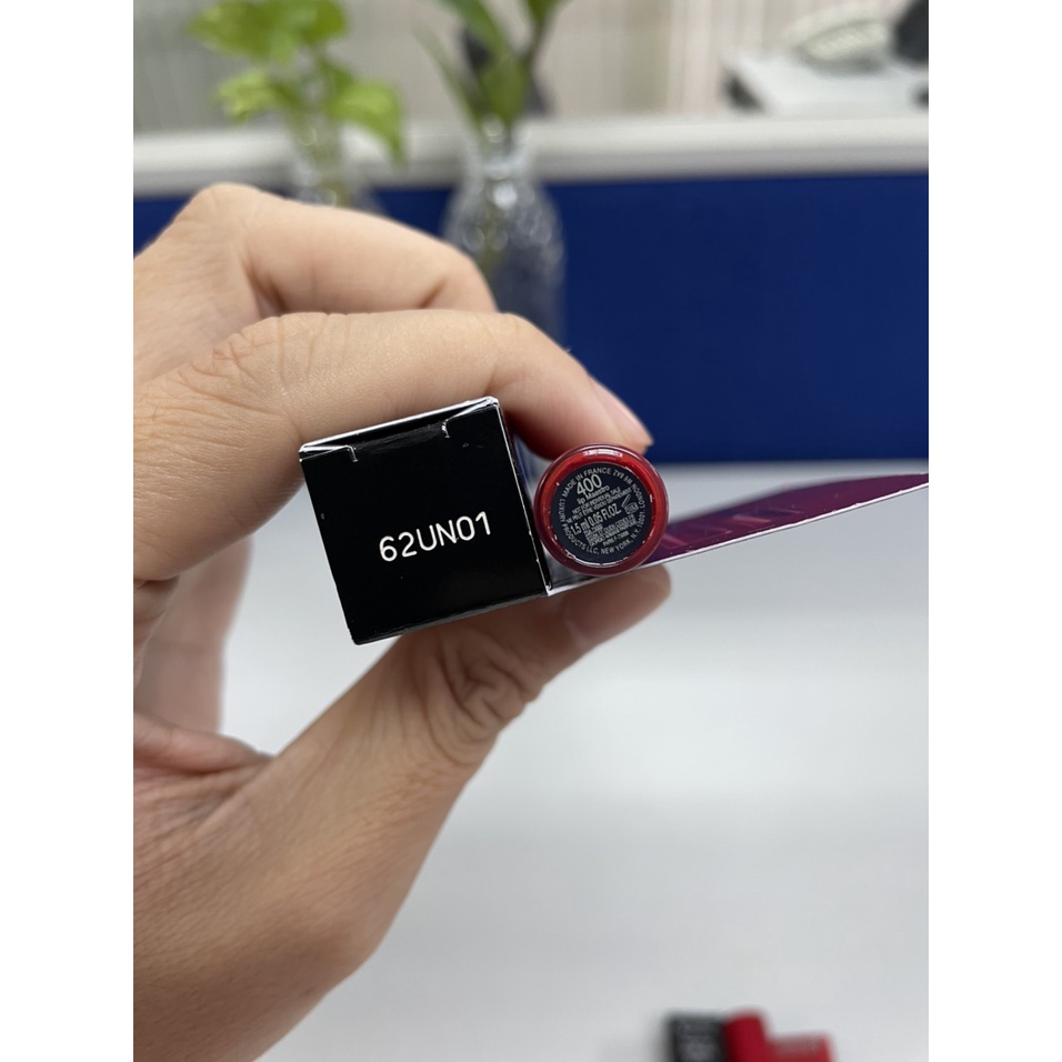 SON KEM LÌ ARMANI BEAUTY LIP MAESTRO LIPSTICK - MÀU 400 - ĐỎ TƯƠI