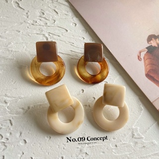 Bông tai nữ egan earrings hàng có sẵn no09 concept kt070