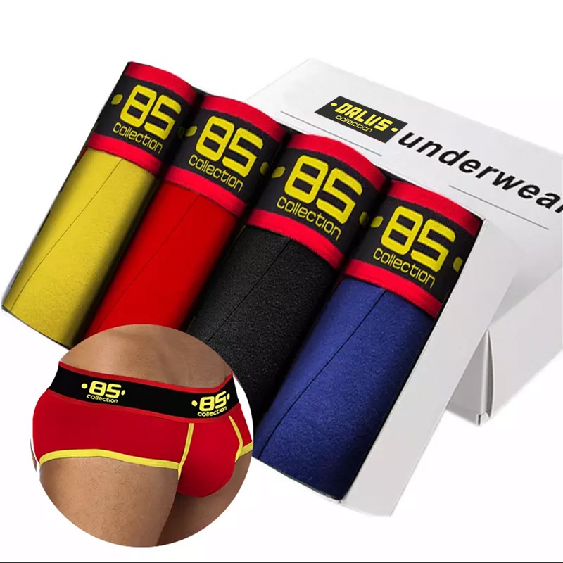 Bộ 4 Quần Lót Nam Gợi Cảm
