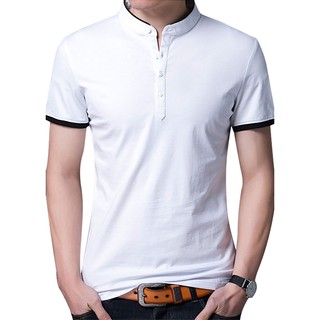 Áo Thun Nam Cổ Trụ