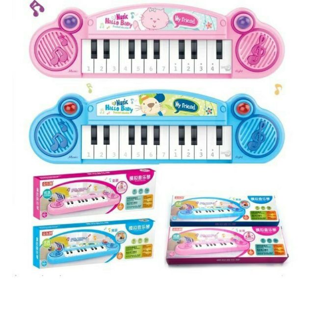 Đồ Chơi Đàn Piano Điện Tử Mini 12 Nút Bấm