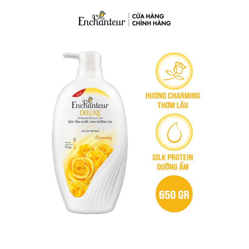 Sữa tắm hương nước hoa Enchanteur 650g