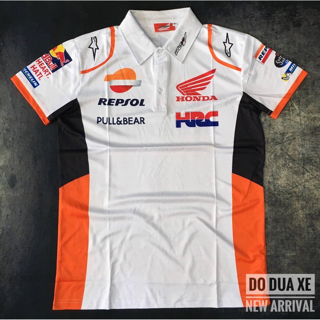 Áo thun đua xe Moto GP_Honda