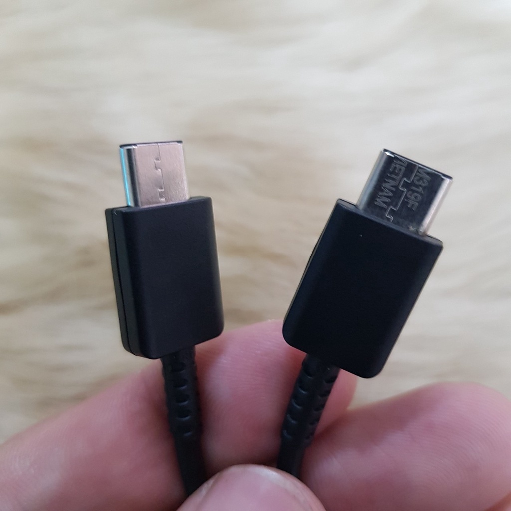 Bộ Dây Củ Cốc sạc 25w dành cho samsung note 10 plus sạc nhanh