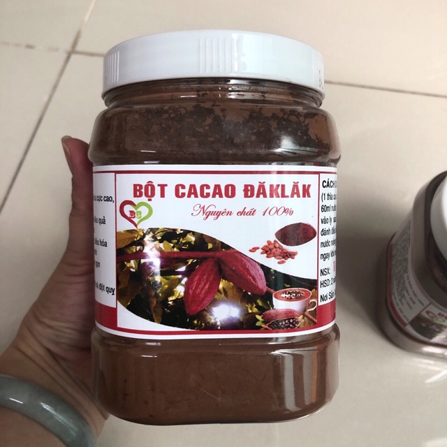 BỘT CA CAO DAKLAK NGUYÊN CHẤT 500gr