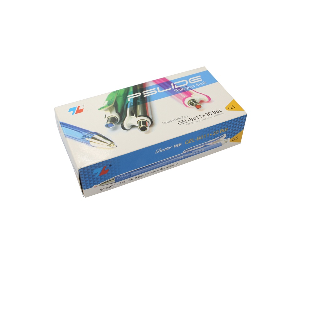 Bút bi gel xanh Thiên Long B011 - đầu bút 0.5mm GOHASI