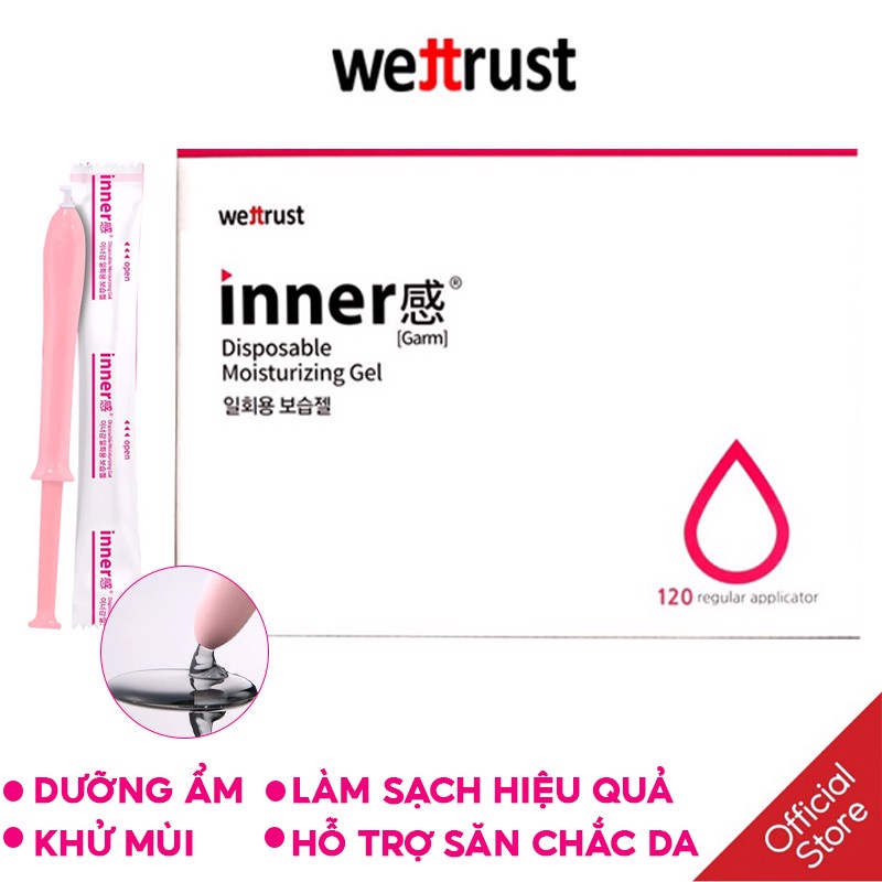 Đũa Thần Gel Dưỡng Ẩm Đa Năng Vùng Kín Wettrust Inner Disposable Multicare Essence Gel (1 ống)[che tên sp khi giao hàng]