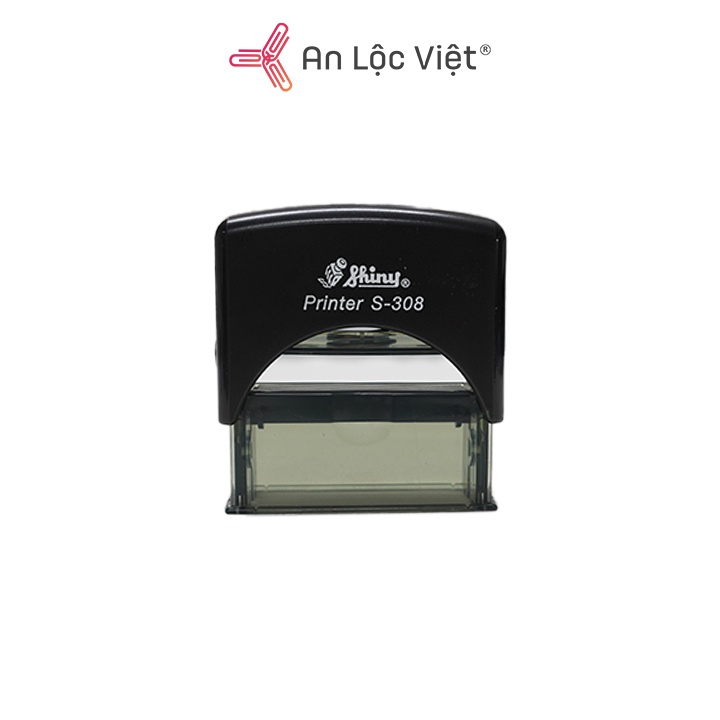 Khắc dấu tên Shiny S-308 theo yêu cầu - con dấu tên dài - cực bền và đóng siêu nét
