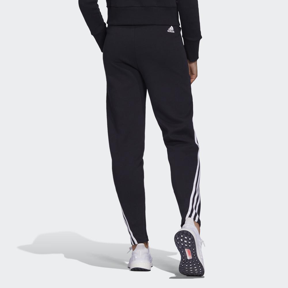 Quần adidas NOT SPORTS SPECIFIC Nữ Khóa Kéo Vải Dệt Kim Đôi 3 Sọc Màu Đen FR5114