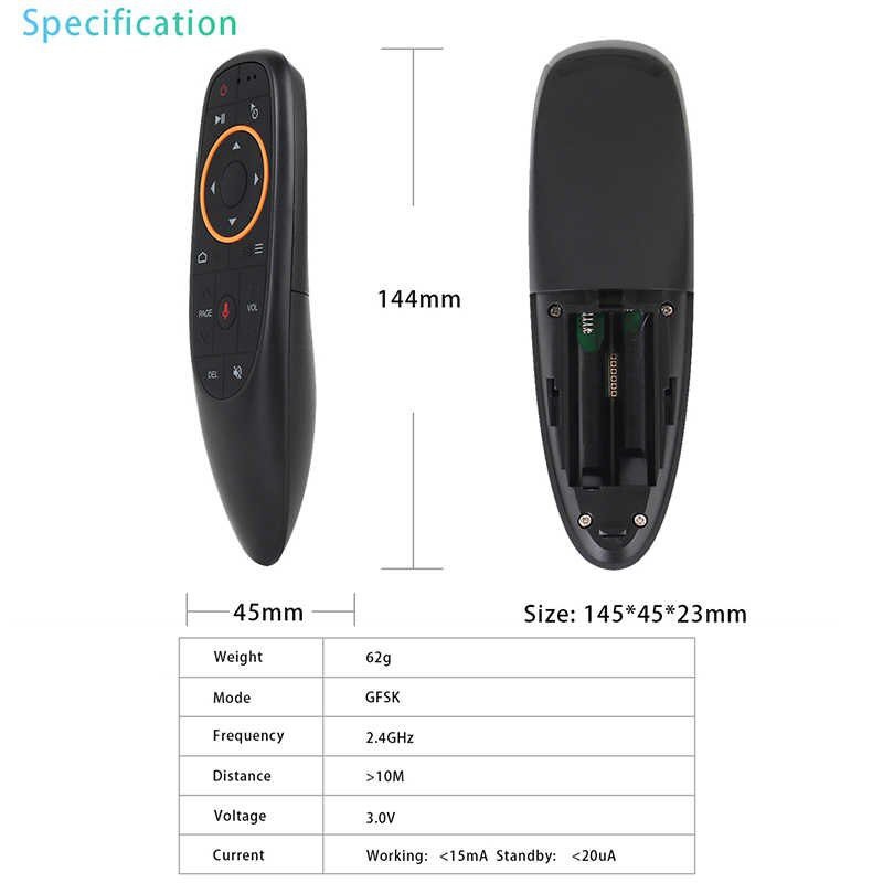 Điều khiển thông minh tìm kiếm bằng giọng nói model G10s new 2022, hàng đẹp Smarttnt.vn