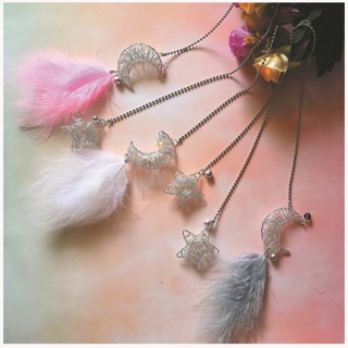 Hình trang trí dreamcatcher, charm giả cổ