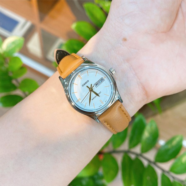Đồng hồ nữ dây da, dây kim loại Casio Standard chính hãng Anh Khuê LTP-V006 Series (25mm)