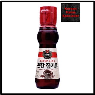 Cj beksul dầu mè 110 ml sản phẩm hàn quốc số 1 백설 진한 참기름