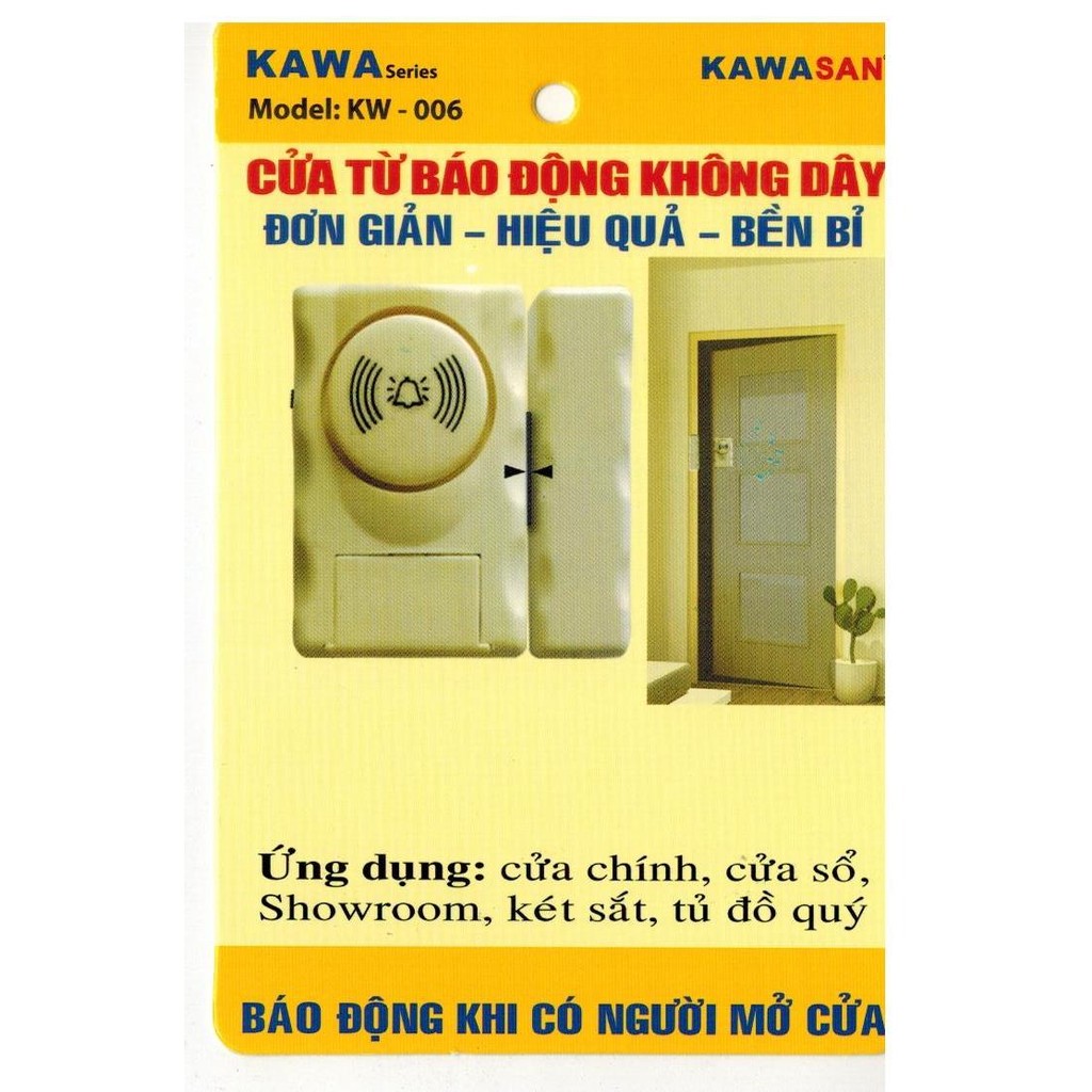 Công Tắc Từ Báo Trộm Gắn Cửa KW-006A