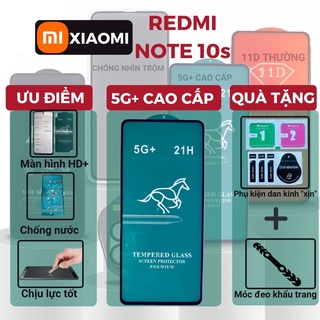 Kính Cường Lực Xiaomi Redmi Note 10S 🔥Siêu Mượt 🔥 Full màn cao cấp Cảm ứng mượt mà hạn chế bám vân tay [ LEO STORE ]