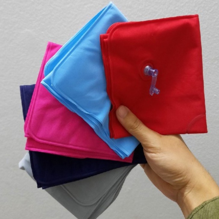 Sỉ 10 gối hơi hình chữ nhật nhiều màu khác nhau (SP000747)