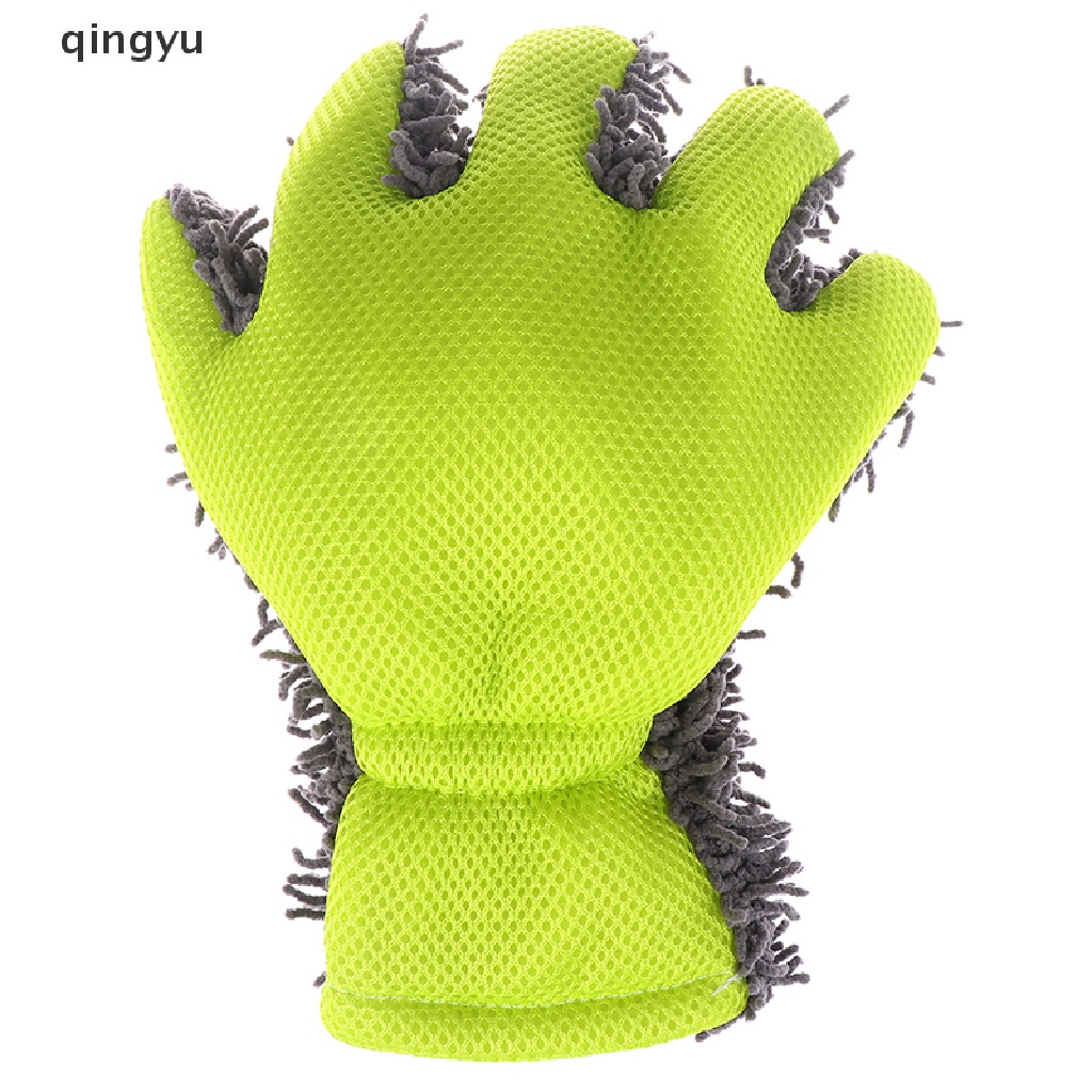 1 Găng Tay Vệ Sinh Xe Hơi Bằng Microfiber