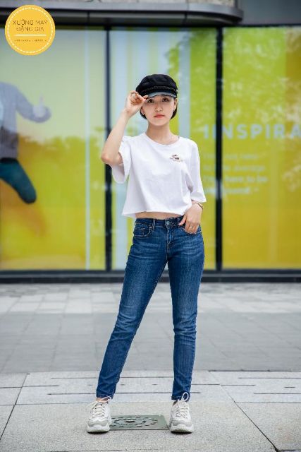 ÁO THUN CROPTOP CHẤT LIỆU COTTON