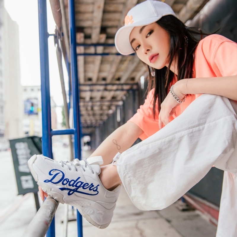 *Chính hãng* Giày Sneaker MLB Bigball Chunky LA Dodger - màu Trắng