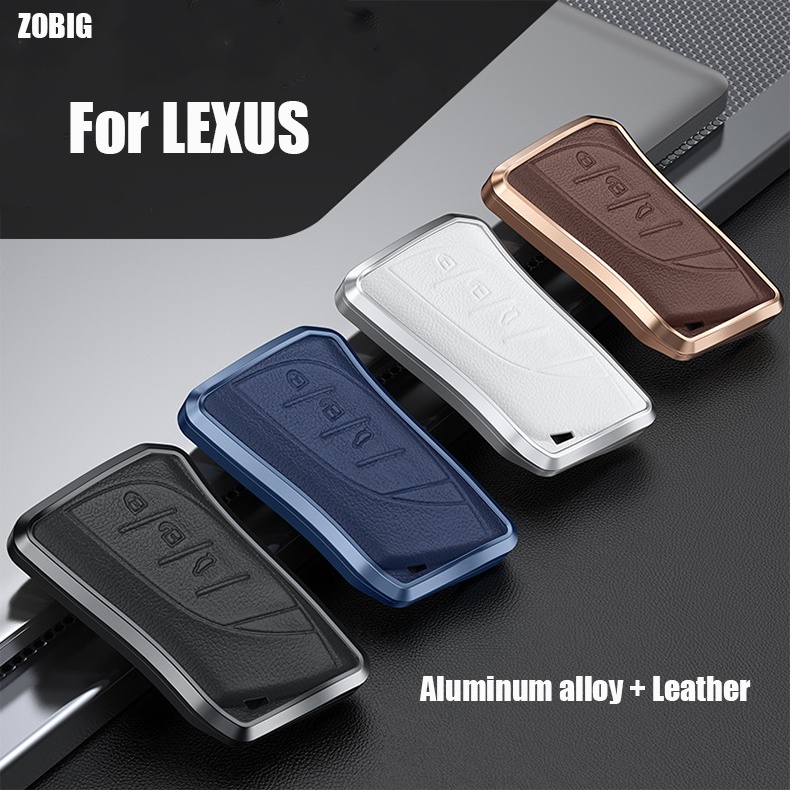 ZOBIG cho 3 4 nút thông minh chìa khóa điều khiển từ xa Chìa khóa Fob Vỏ vỏ móc khóa cho Lexus UX200