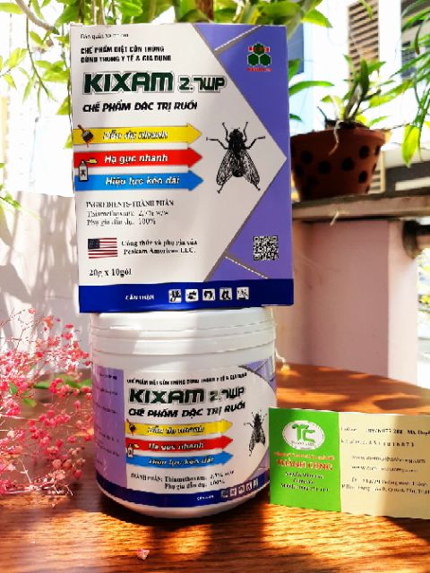 1 gói Thuốc diệt ruồi Kixam2.7wp cao cấp sx Mỹ