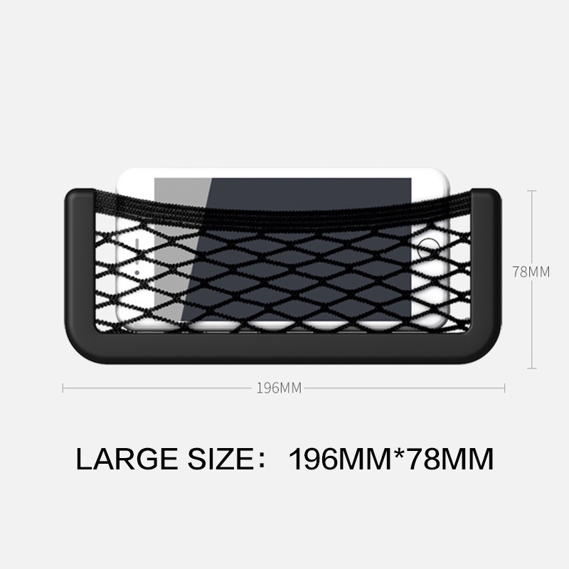 Túi Lưới Ô Tô / Túi Lưới Đựng Ô Tô / Túi Lưới Đựng Điện Thoại Gắn Bên Hông Ghế Xe Ô Tô