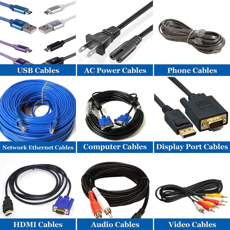 Nhãn Dán Dây Cáp Mạng Bằng PP Chống Nước Tự Dính